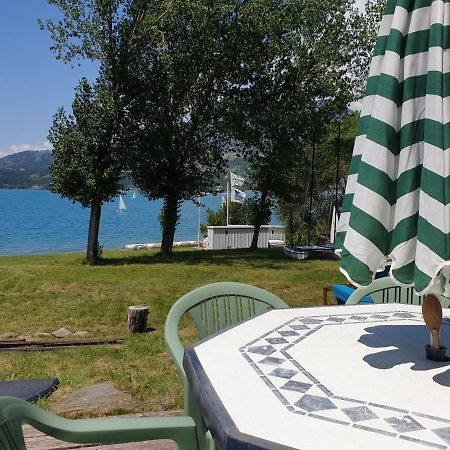 Rez de plage-Canoé+Paddle-70m² Savines-le-Lac Exterior foto