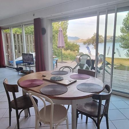 Rez de plage-Canoé+Paddle-70m² Savines-le-Lac Exterior foto